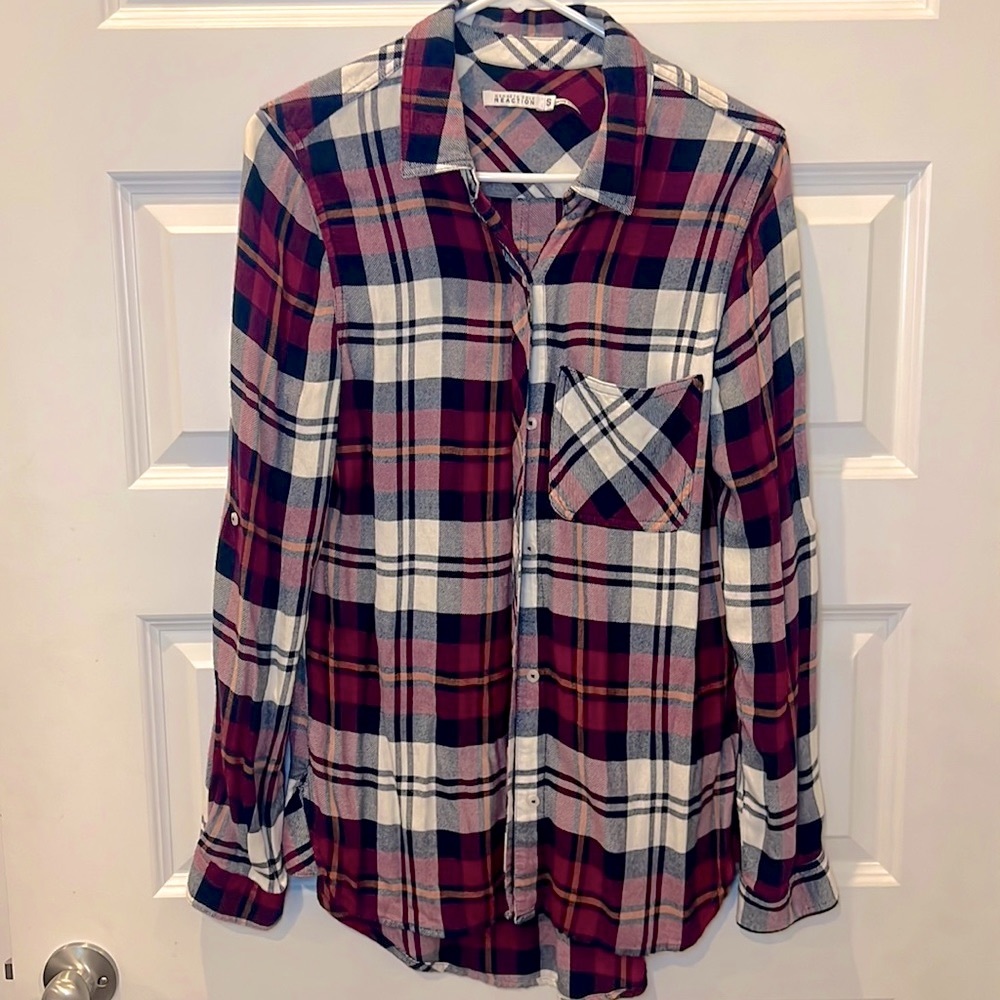 Kenneth Cole reaction flannel shirt